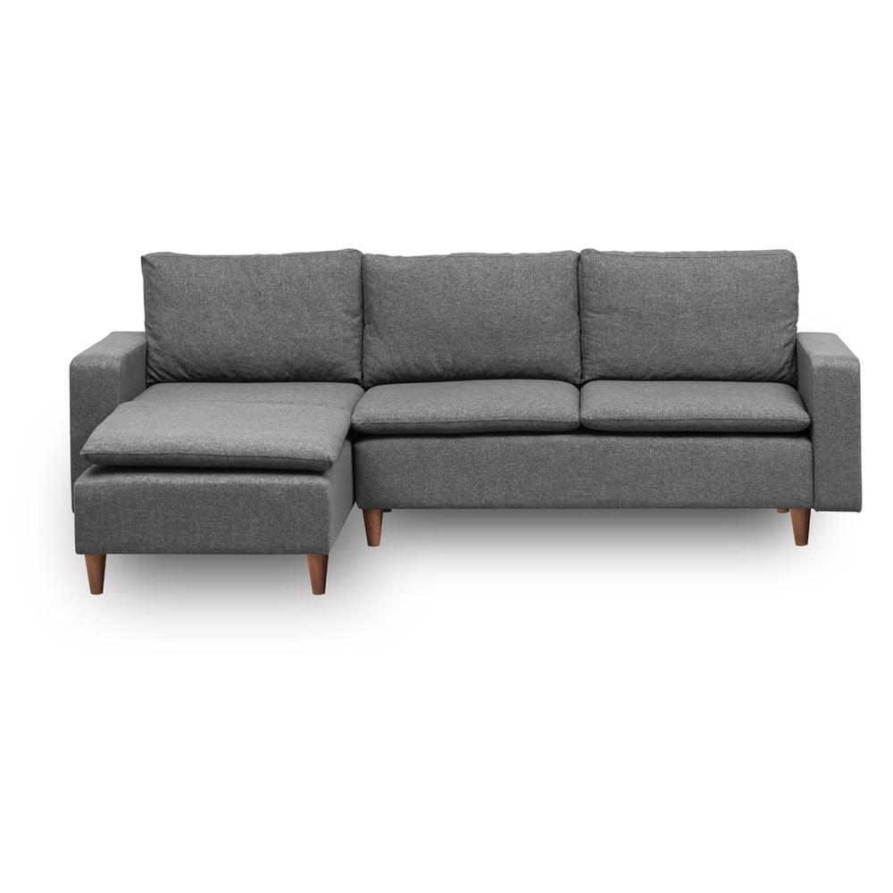 Szürke sarokkanapé (bal oldali) Lungo – Balcab Home