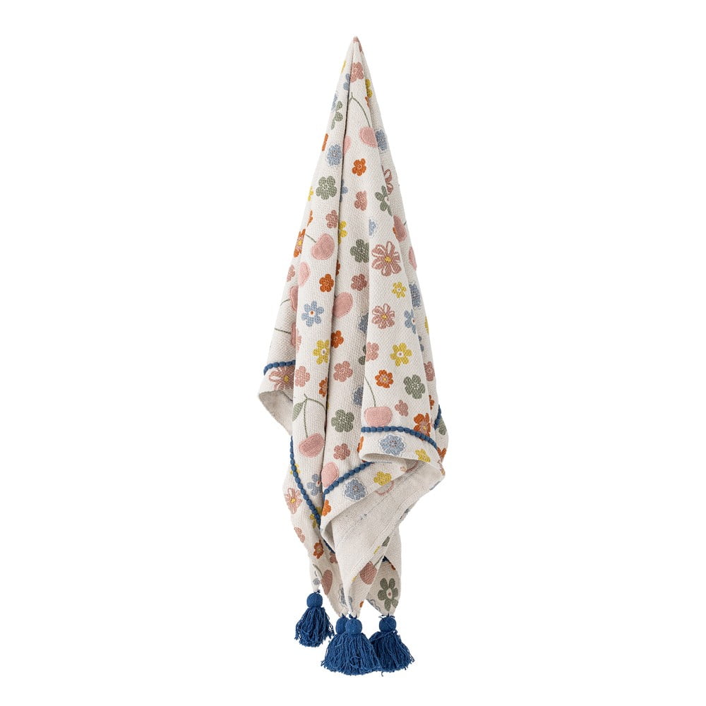 Újrahasznosított pamut gyerek takaró 130x160 cm Cherry – Bloomingville Mini