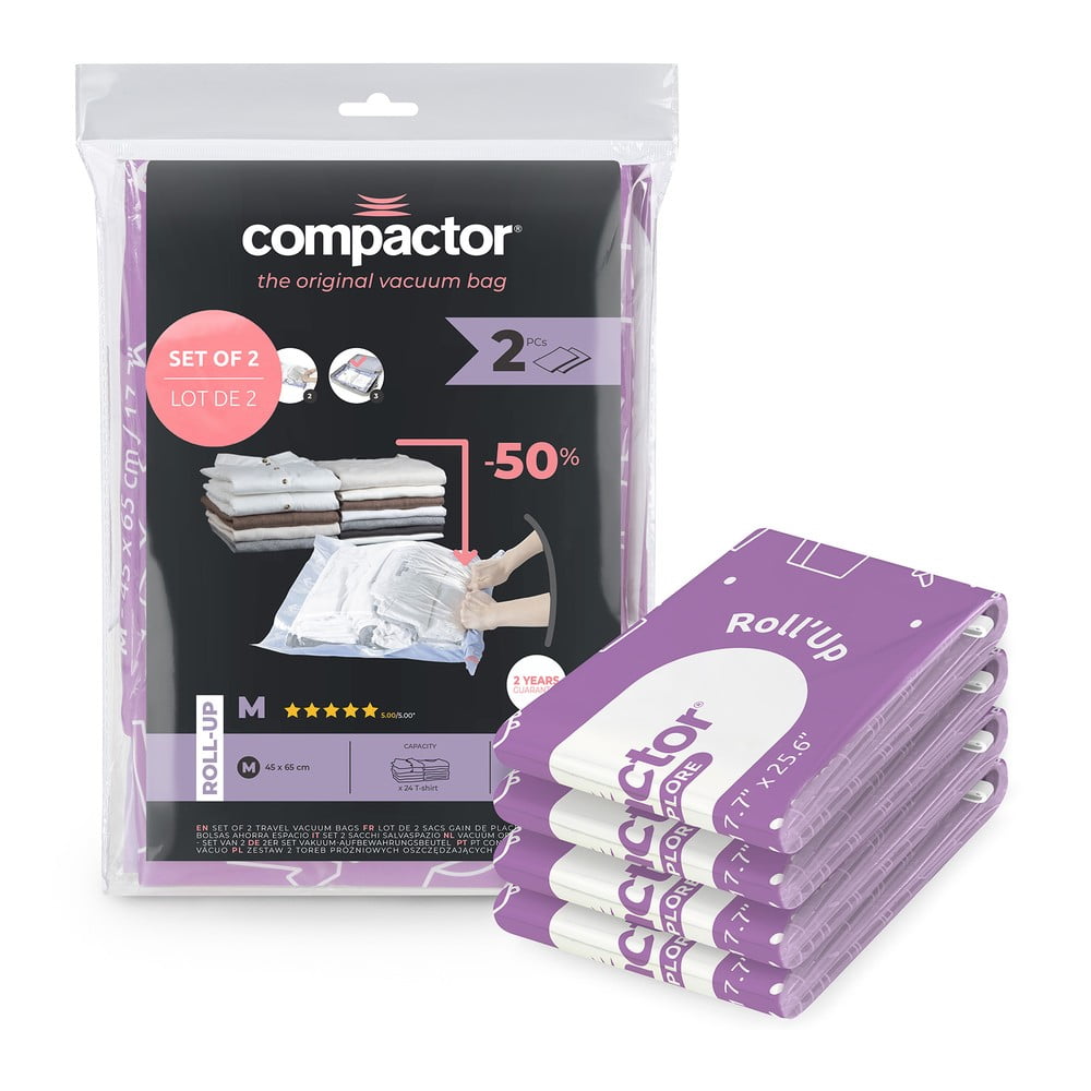 Vákuumzsák készlet 4 db-os Roll Up M – Compactor