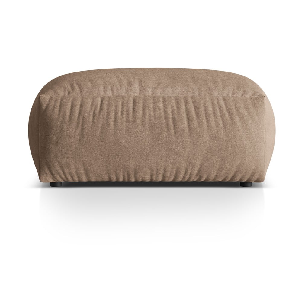 Világosbarna bársony moduláris lábtartó Martina – Micadoni