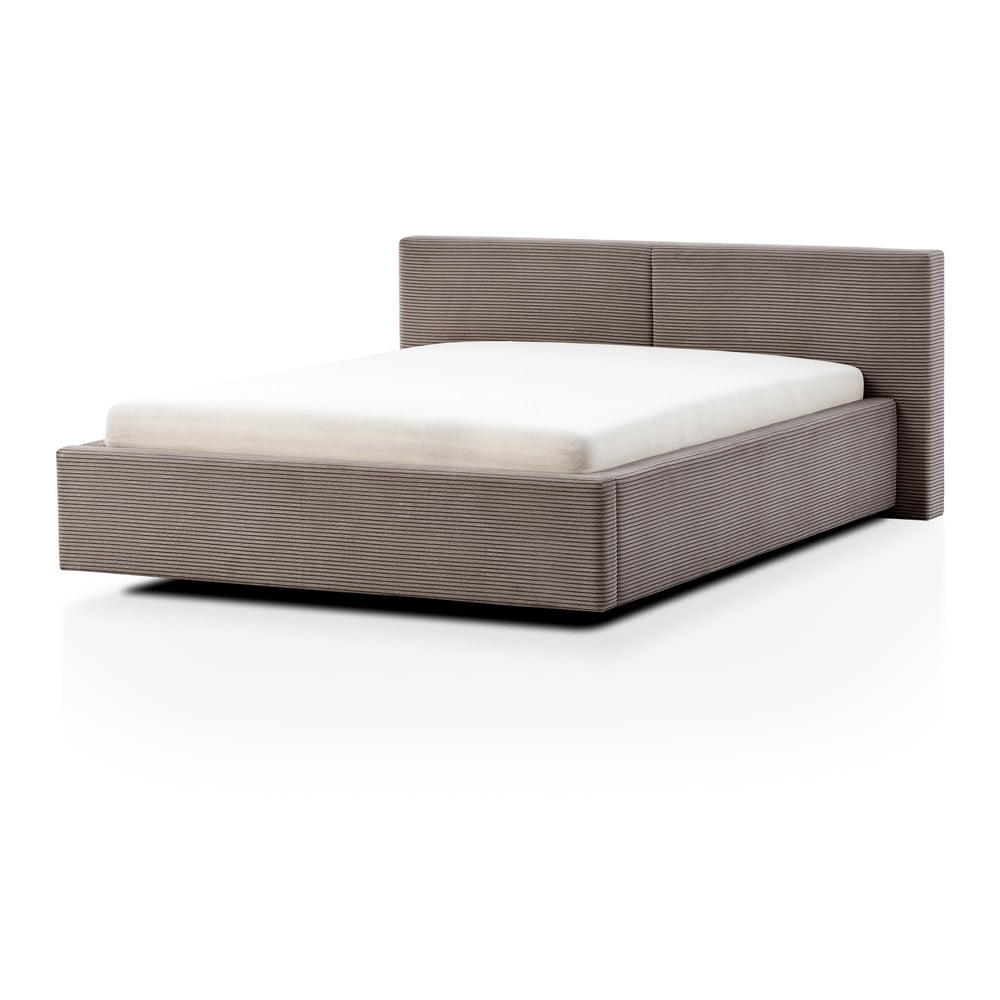 Világosbarna franciaágy 180x200 cm Cube – Meise Möbel