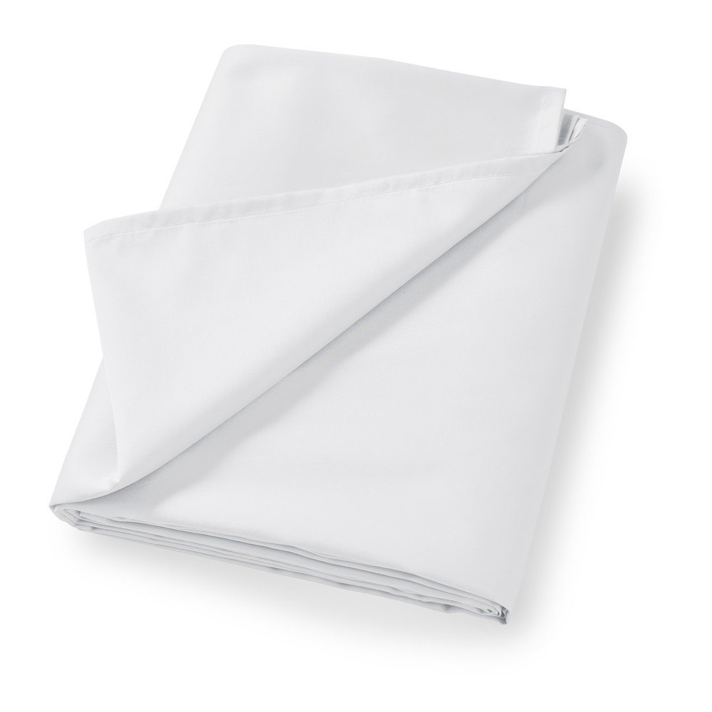 Világosszürke pamut-szatén lepedő 180x260 cm Cotton Sateen – Bianca