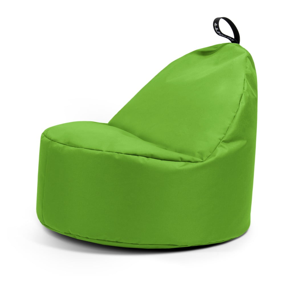 Zöld babzsákfotel Round XL – So Soft?