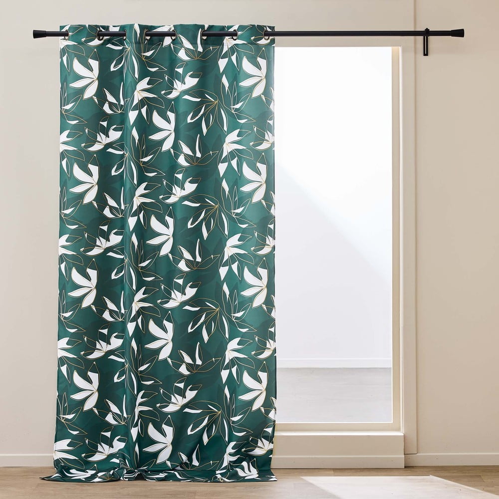 Zöld függöny 140x260 cm Elsa – douceur d'intérieur