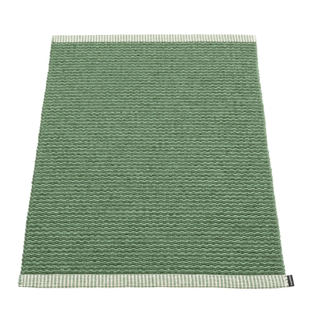 Zöld kültéri-beltéri szőnyeg 60x85 cm Mono Leaf Oregano – Pappelina