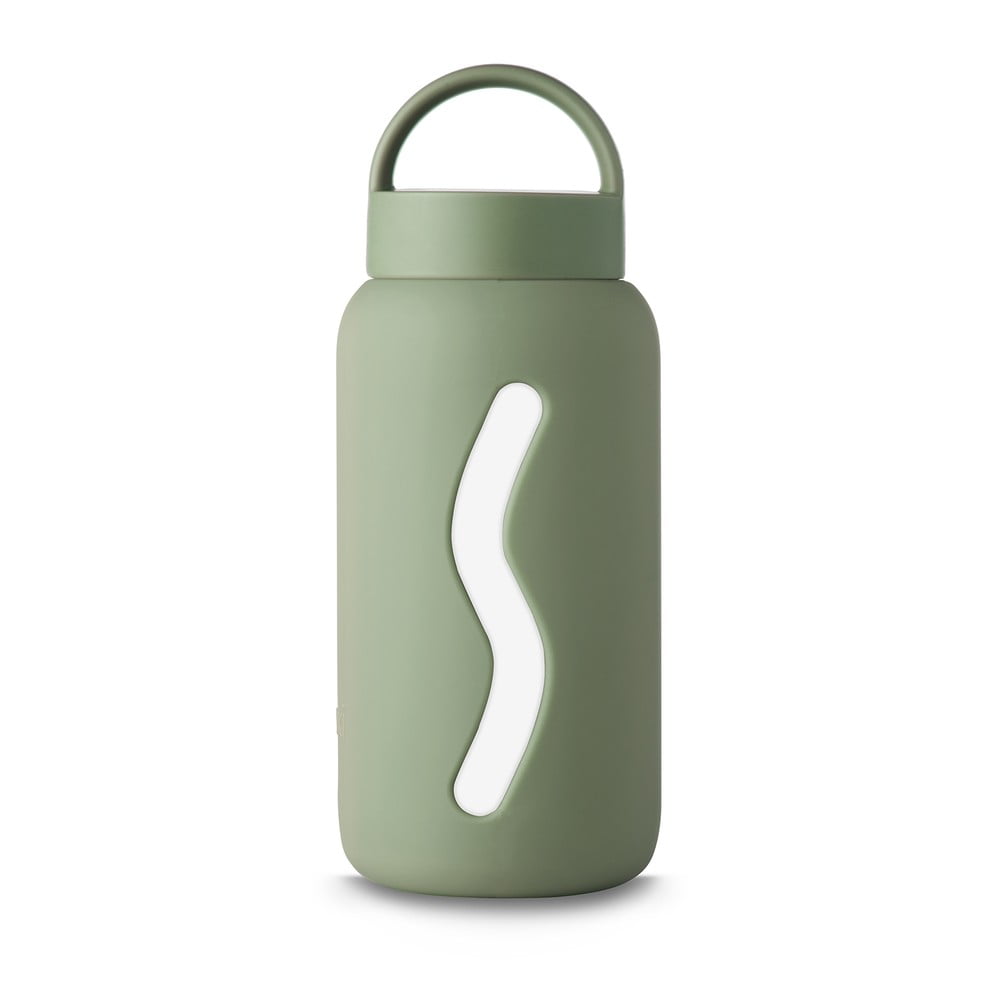 Zsályaszínű utazó ivópalack 500 ml Silver Sage – Muuki
