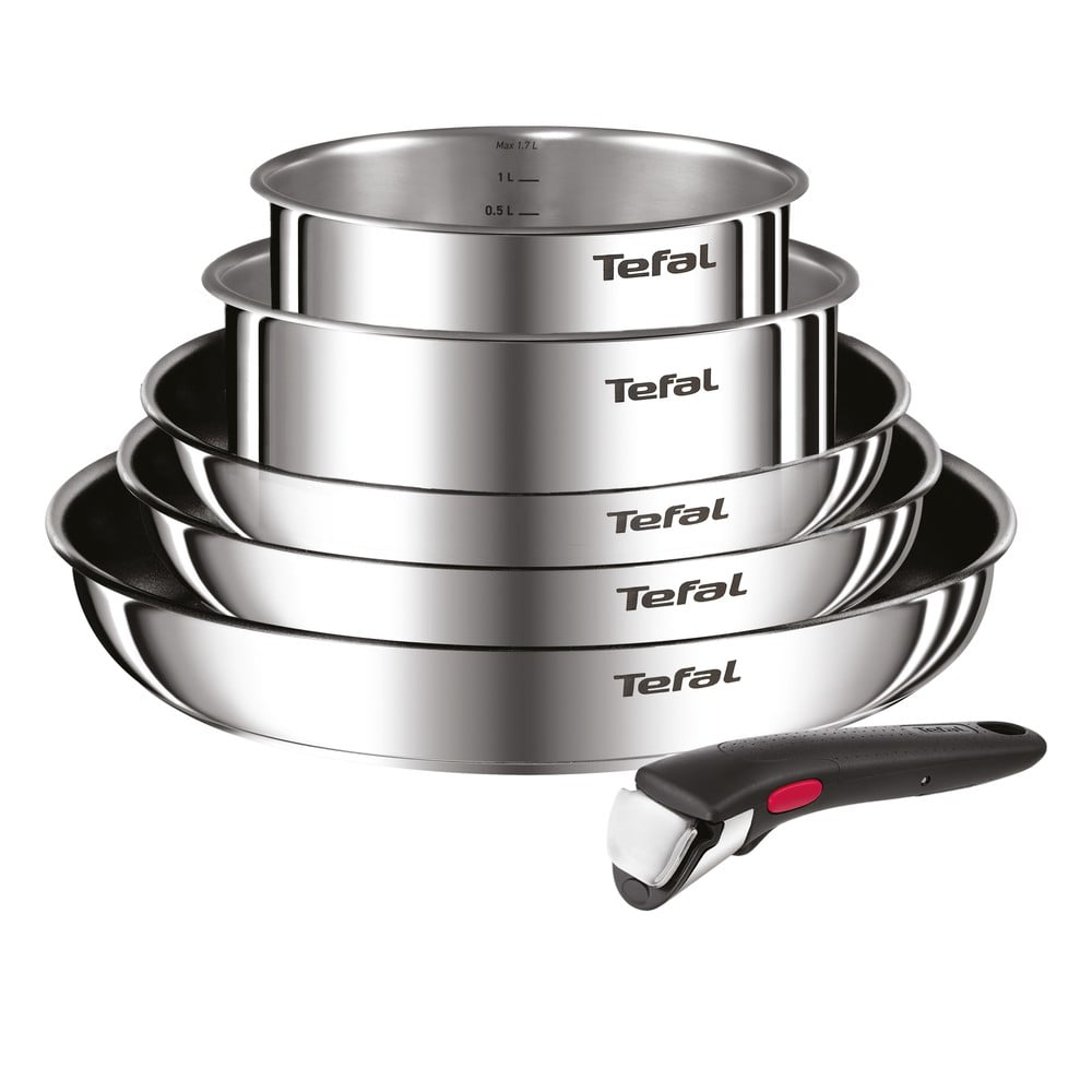 Alumínium edény készlet 6 db-os INGENIO Cook Eat L881S604 – Tefal