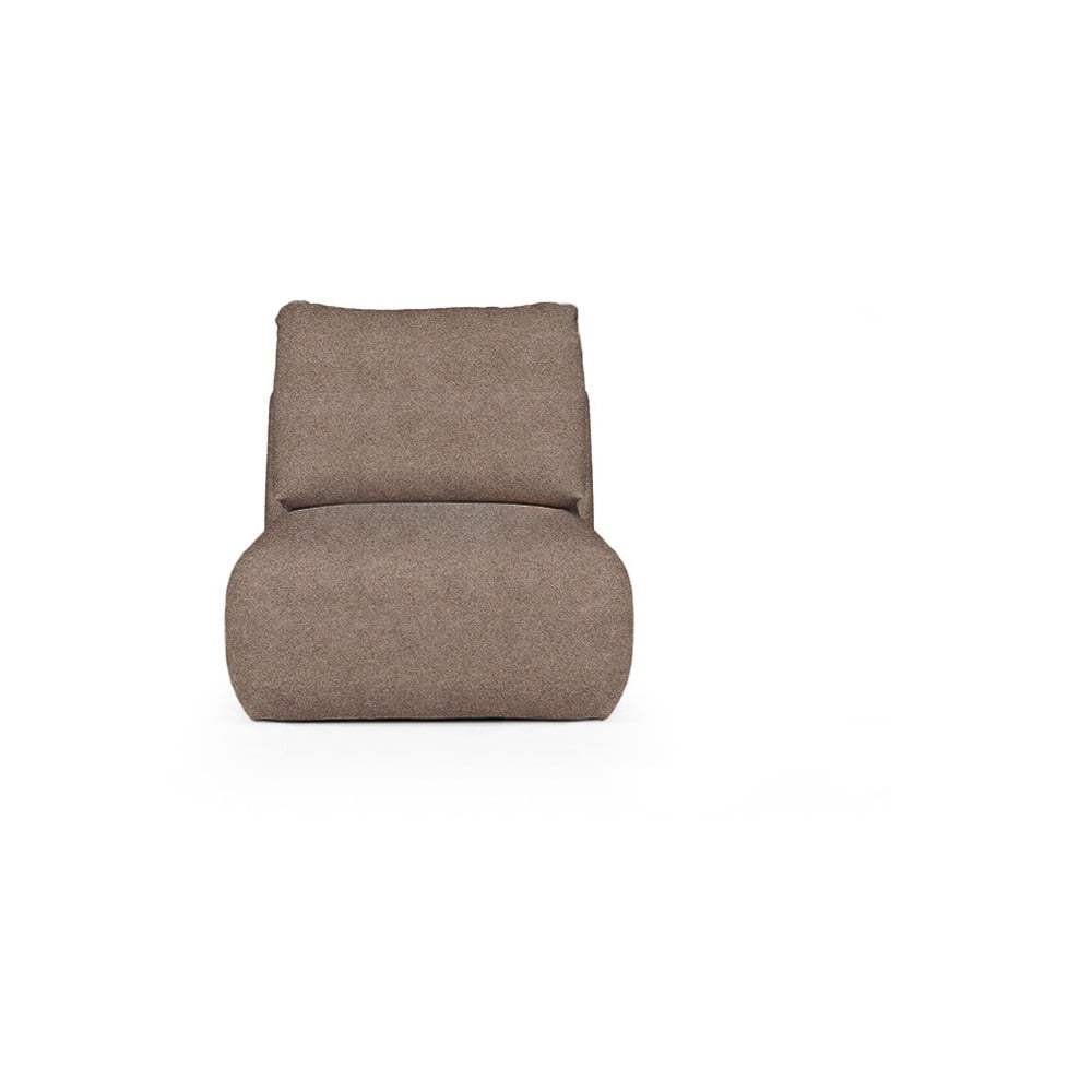 Barna buklé fotel Mirel – Rodier