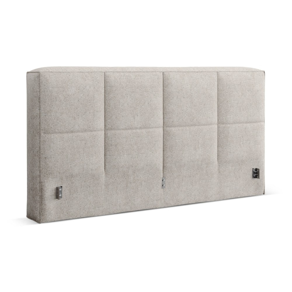 Bézs kárpitozott ágytámla 249x100 cm Darren – Micadoni