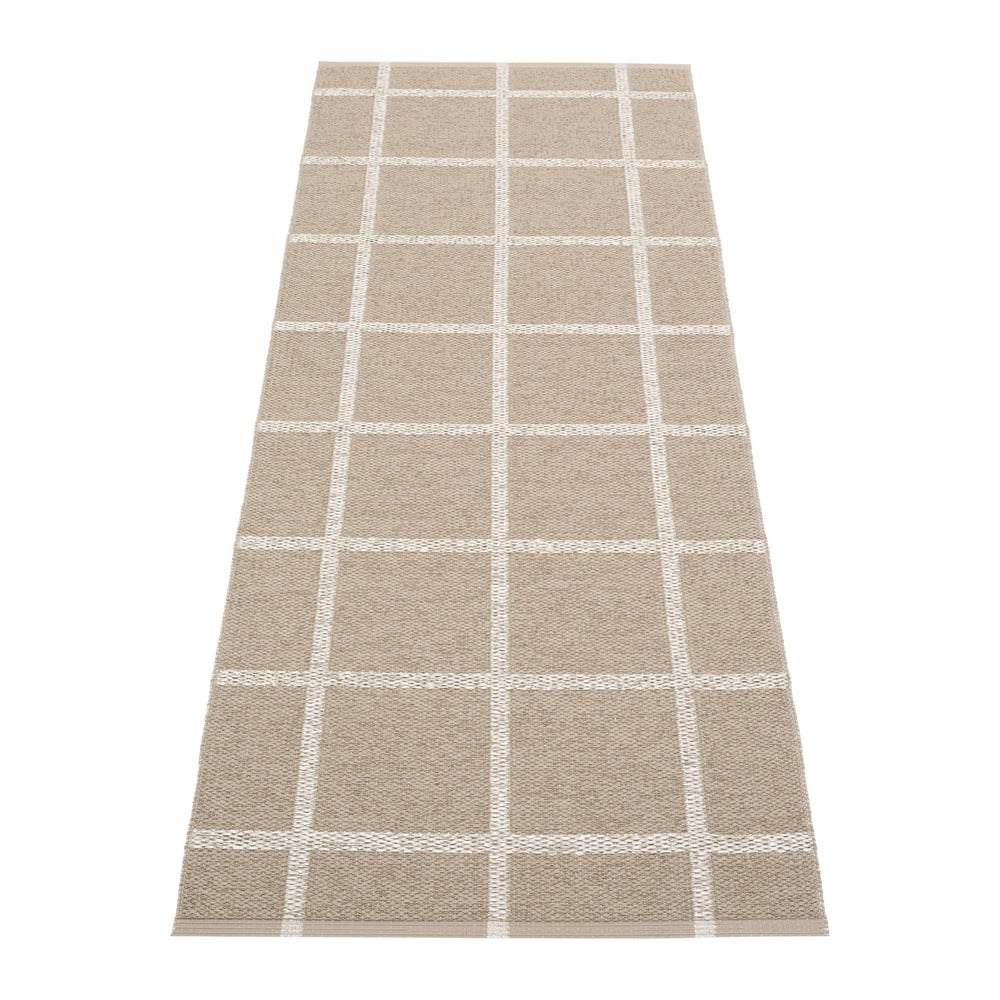 Bézs kültéri-beltéri futószőnyeg 70x225 cm Ada Dark Linen – Pappelina