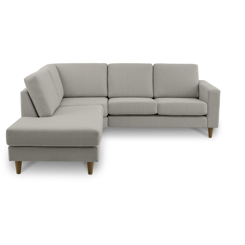 Bézs sarokkanapé (bal oldali) Focus – Scandic