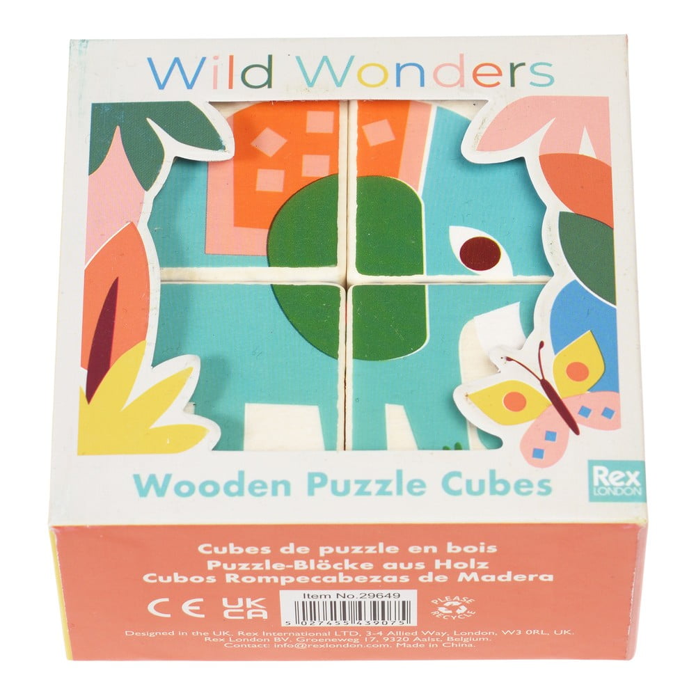 Fa kockák Wild Wonders – Rex London