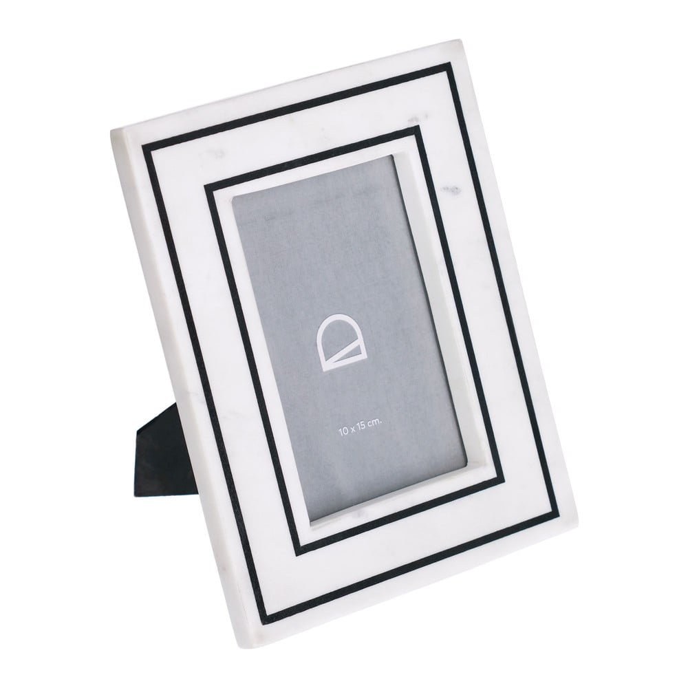 Fehér kő álló képkeret 18x23 cm Vittoria – Kave Home