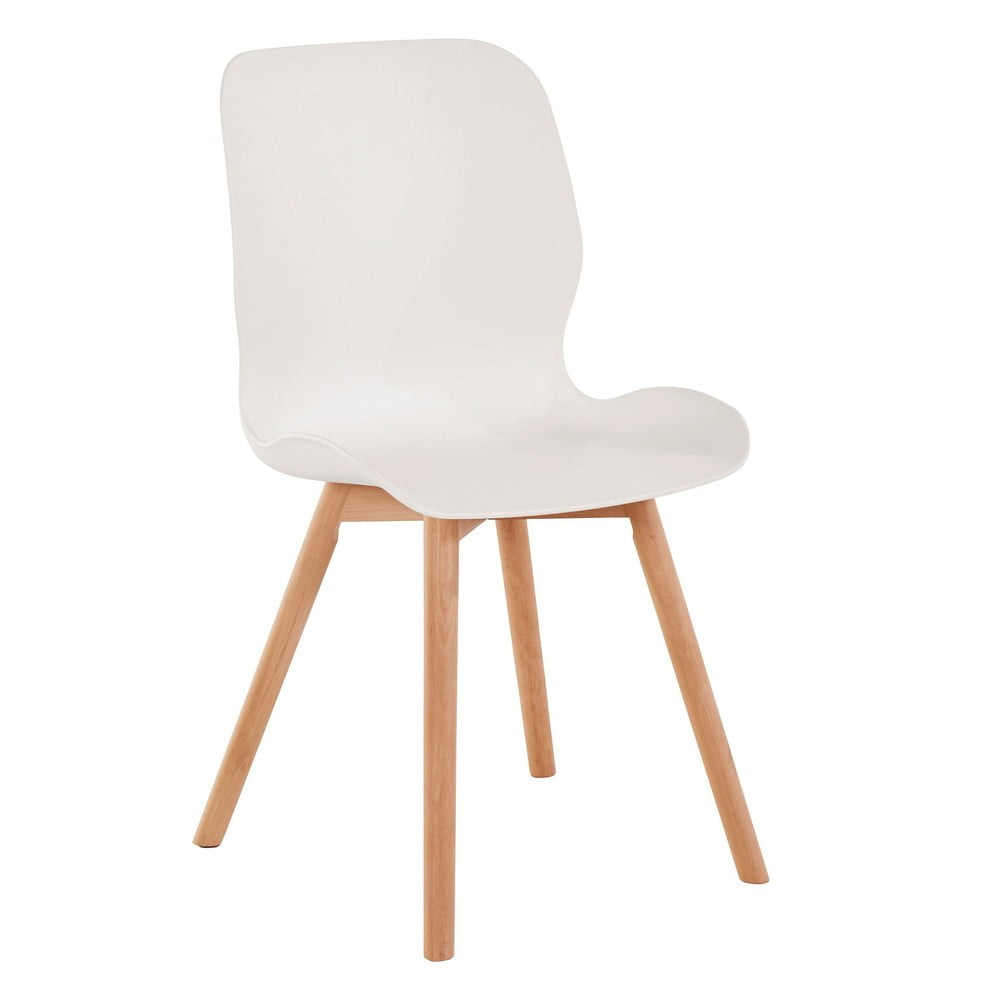 Fehér műanyag étkezőszék szett 2 db-os Lance – Støraa