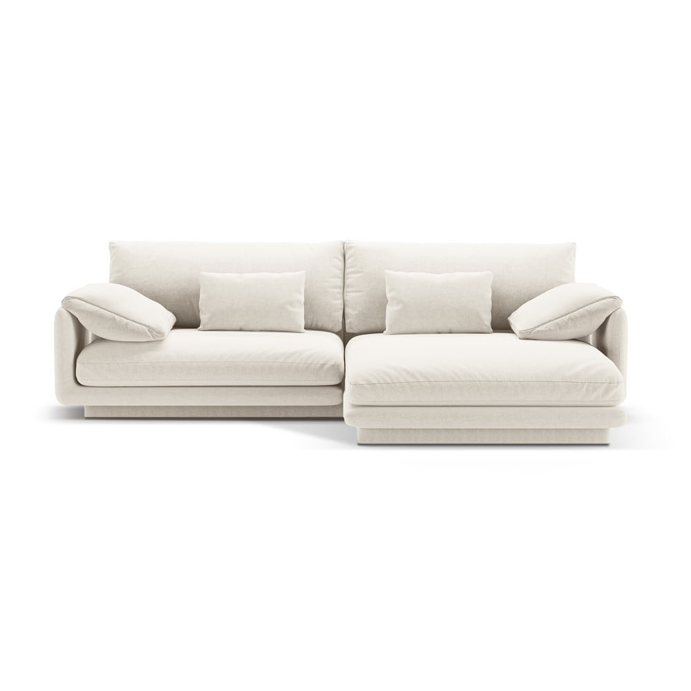 Fehér sarokkanapé (jobb oldali) Torino – Micadoni Home