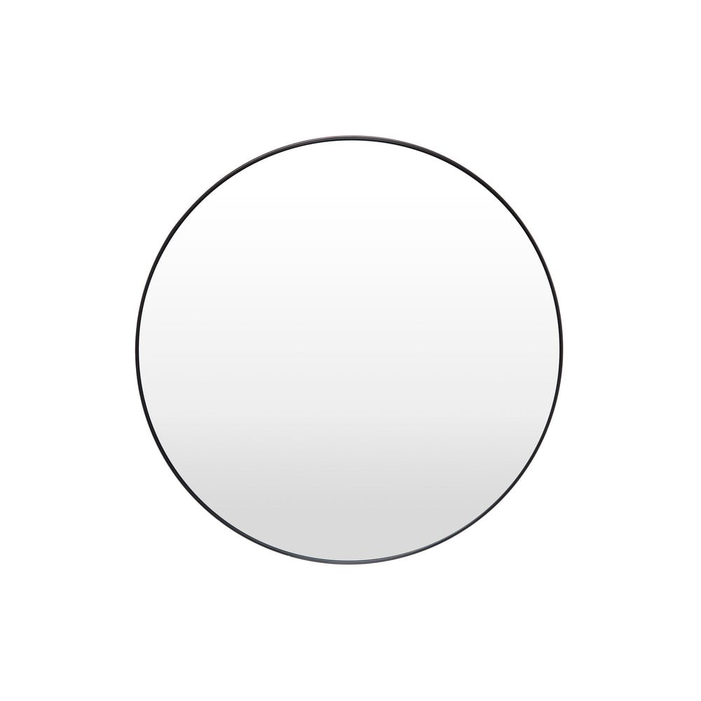 Fekete fali tükör ø 80 cm Layla - Bonami Essentials