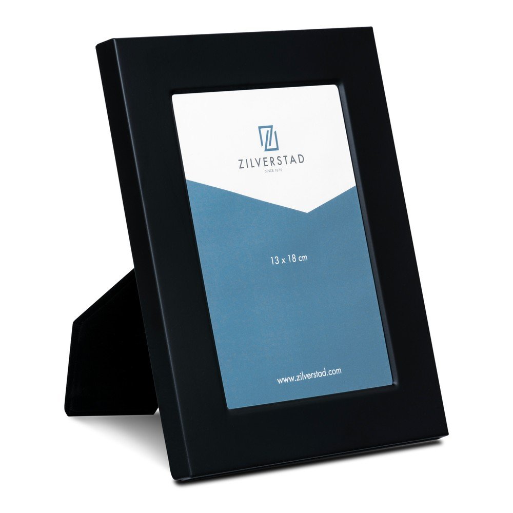 Fekete fém álló képkeret 18x23 cm Lyon – Zilverstad