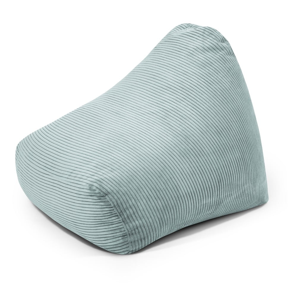 Mentazöld kordbársony gyerek babzsákfotel Snug 80 – SLOWDOWN