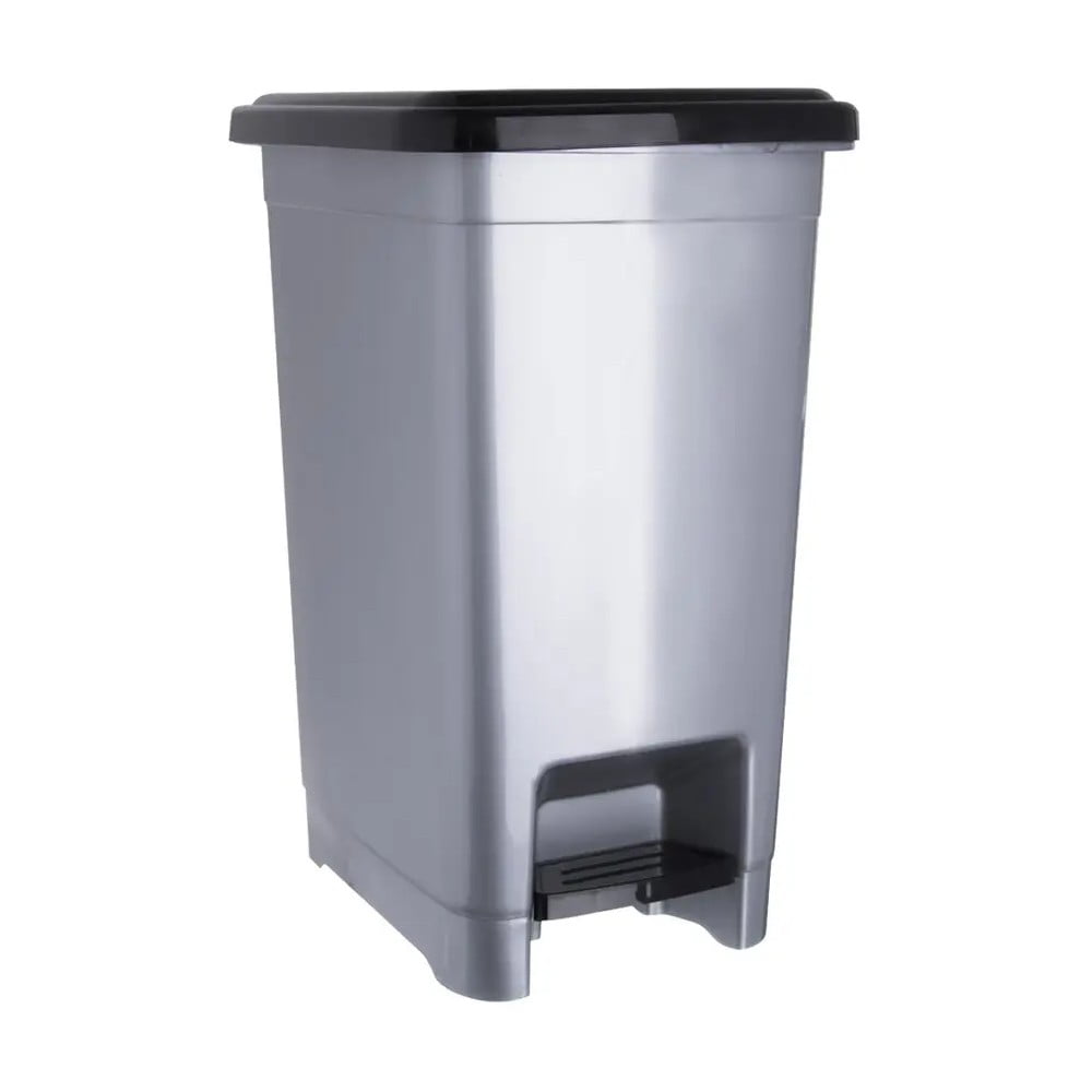 Műanyag pedálos szemetes 15 l Slim – Orion