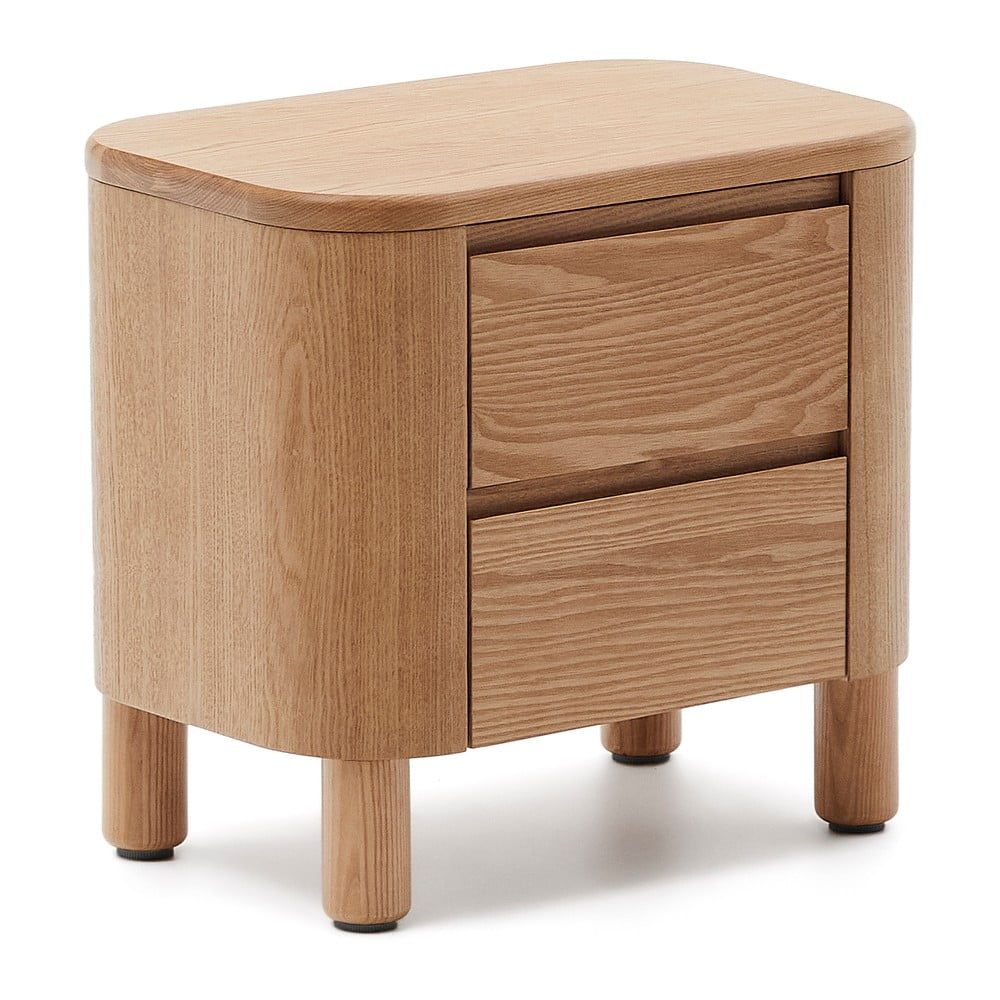 Natúr színű éjjeliszekrény Salaya – Kave Home