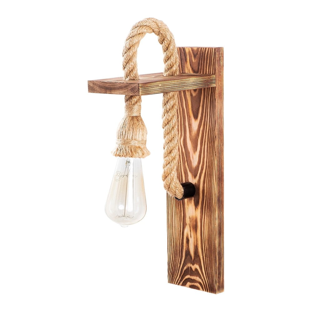 Natúr színű fali lámpa Erebos – Opviq lights