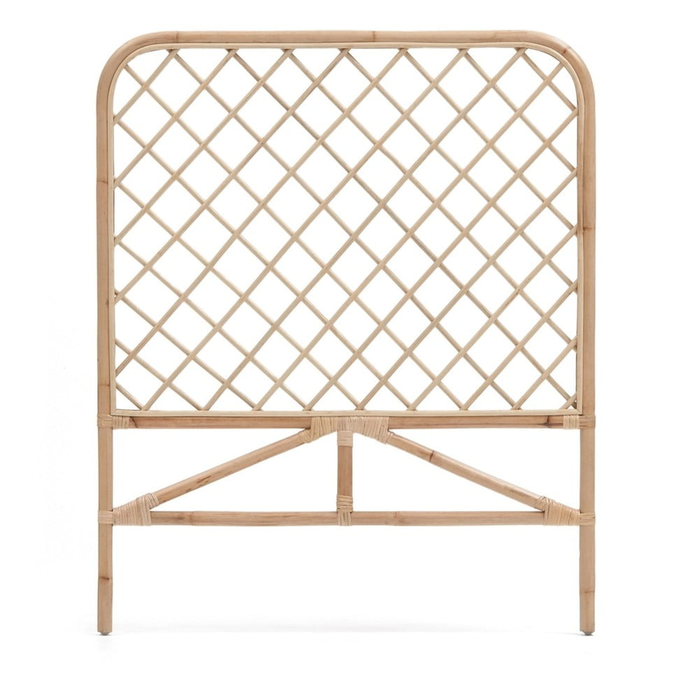 Natúr színű rattan ágytámla 90x110 cm Citlalli – Kave Home