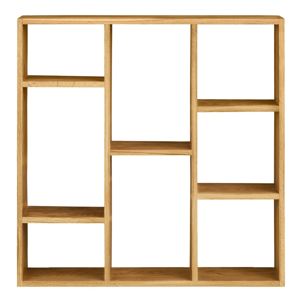 Natúr színű többszintes tölgyfa fali polc 15 cm Townsville – House Nordic