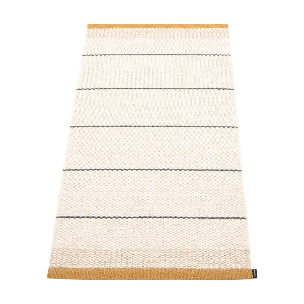 Okkersárga-krémszínű kültéri-beltéri szőnyeg 60x125 cm Belle Ochre – Pappelina