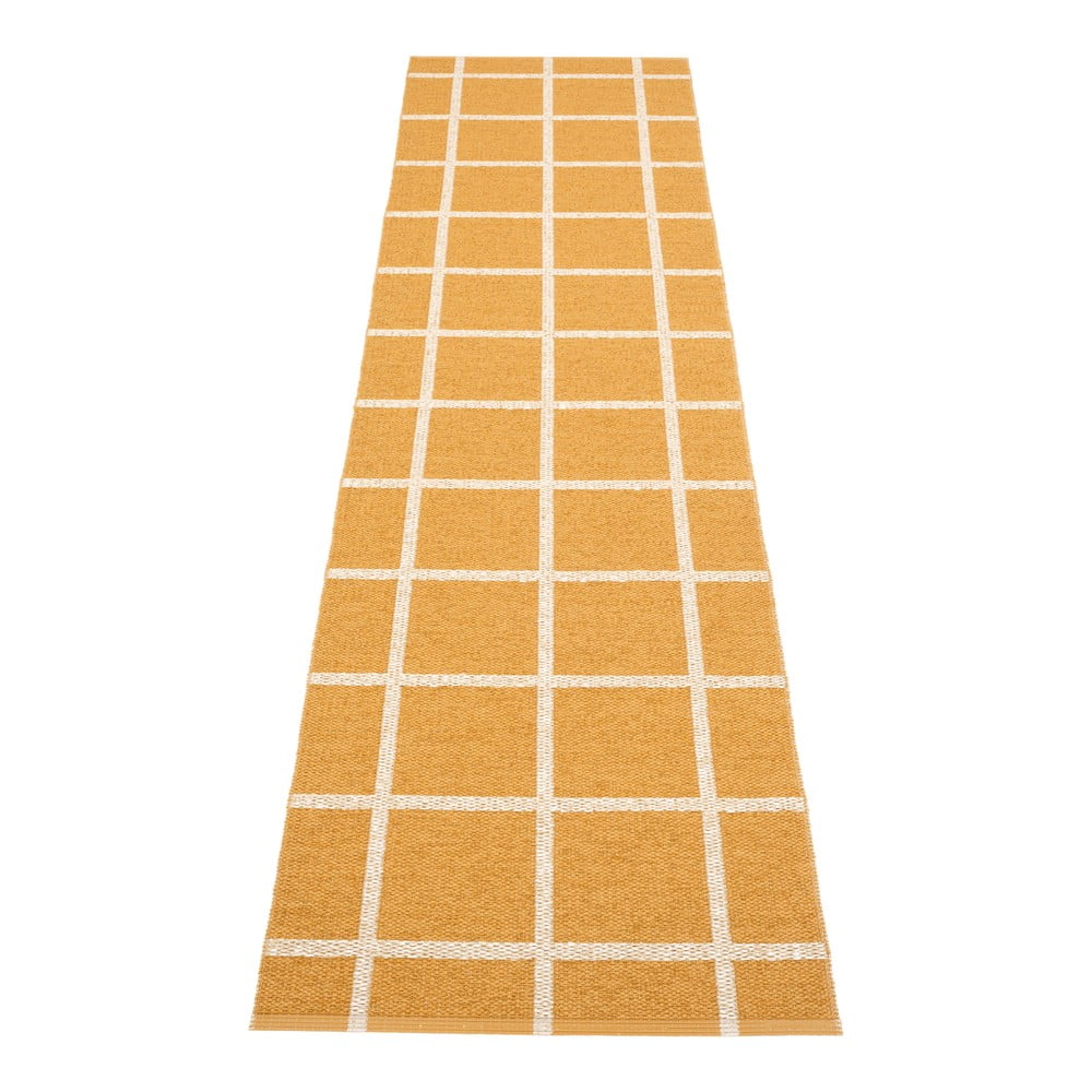 Okkersárga kültéri-beltéri futószőnyeg 70x300 cm Ada Ochre – Pappelina
