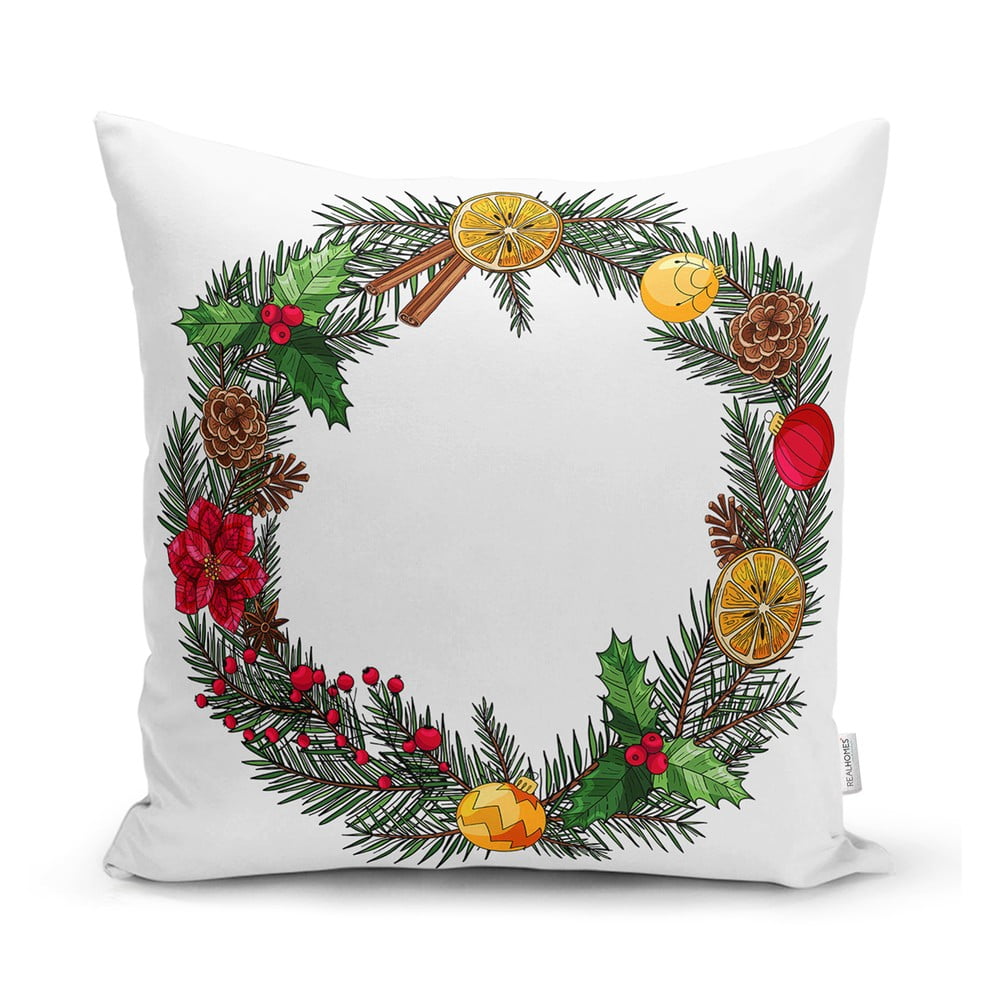 Párnahuzat karácsonyi mintával 43x43 cm – Mila Home