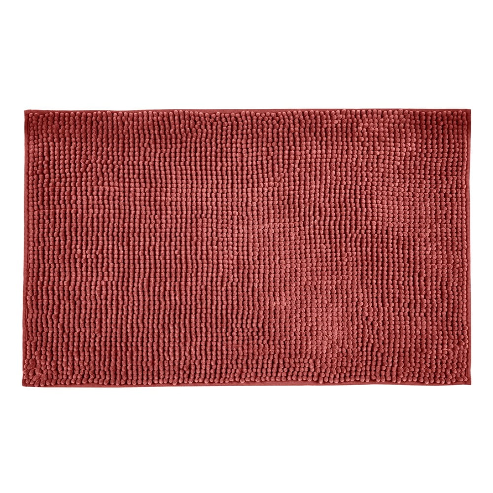 Piros textil fürdőszobai kilépő 50x80 cm Chenille – Allstar
