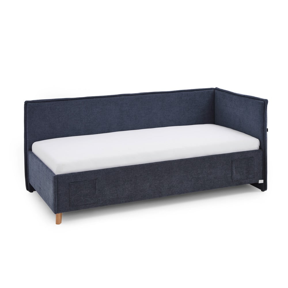 Sötétkék gyerekágy tárolóhellyel 90x200 cm Fun – Meise Möbel