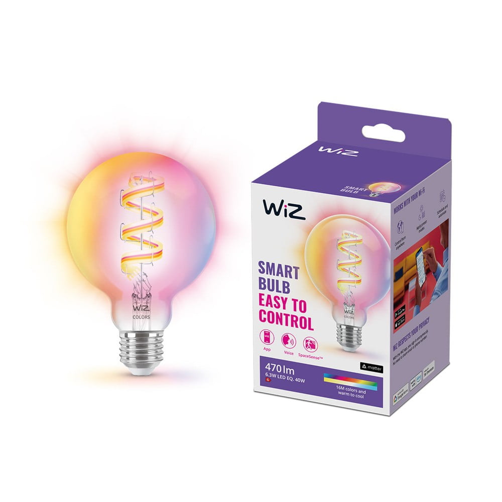 Szálas okos izzó E27