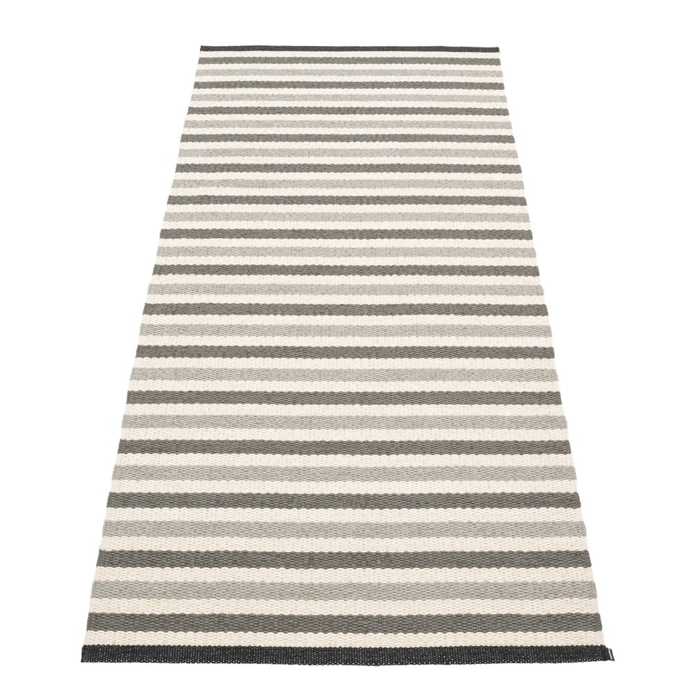 Szürke-bézs kültéri-beltéri futószőnyeg 85x200 cm Teo Warm Grey – Pappelina