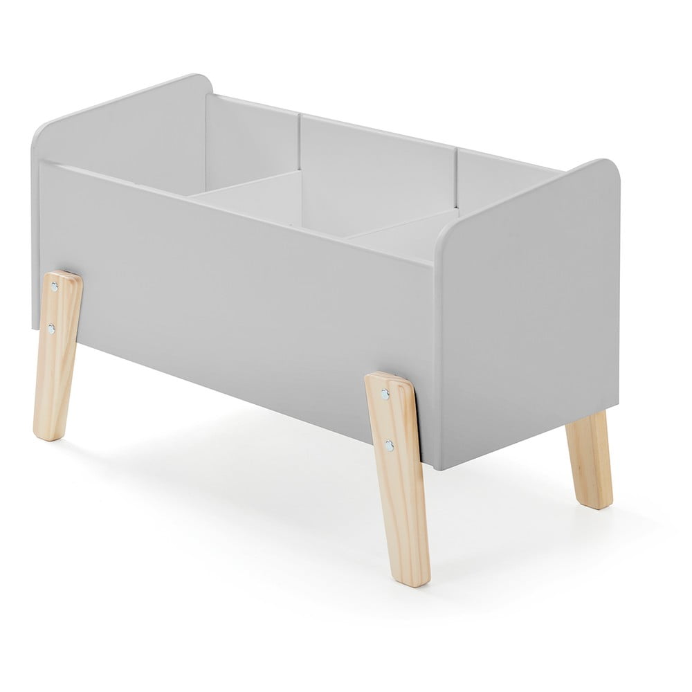 Szürke gyerek tárolódoboz 80x39x48 cm Kiddy – Vipack