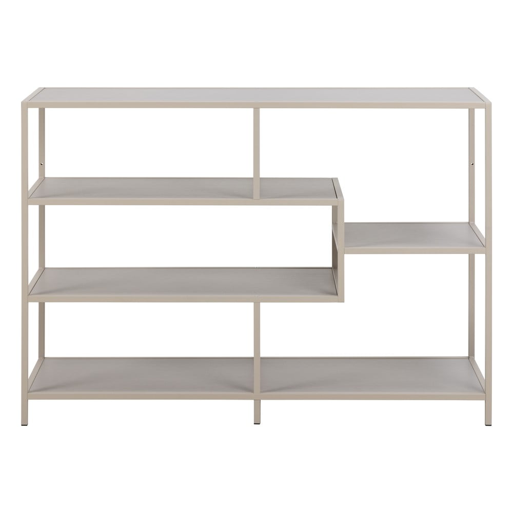 Szürke könyvespolc 114x78x35 cm Seaford – Actona