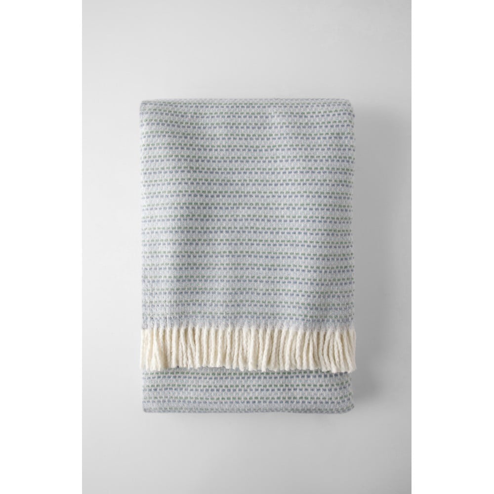 Szürkéskék pamutkeverék takaró 140x180 cm Multi-Zen – Euromant