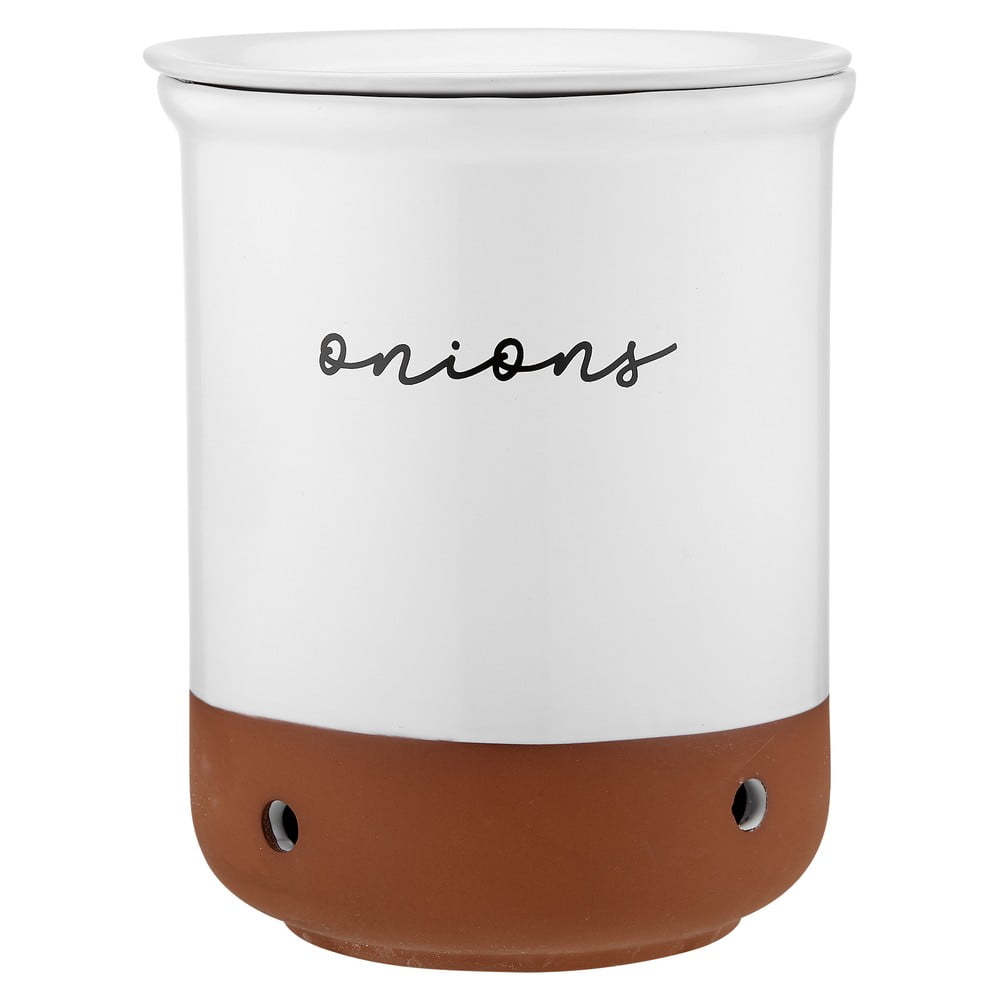 Terrakotta hagymatartó doboz Eco – Ladelle