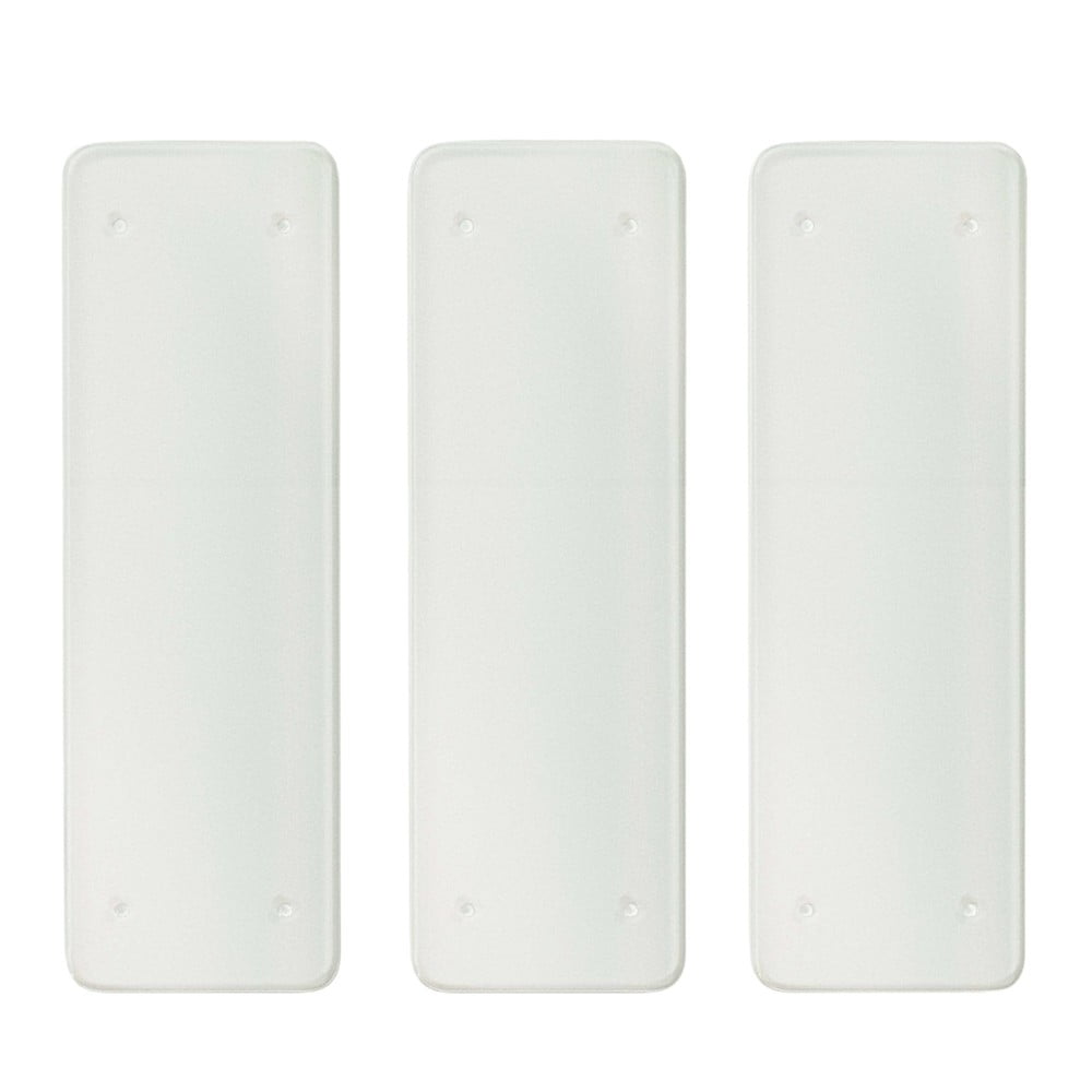 Üveg bútorelem - polc szett 3 db-os 90x1 cm Sitra – Kave Home