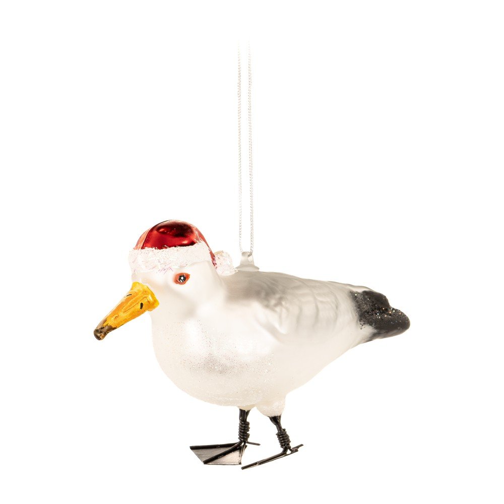 Üveg kézzel készített karácsonyfadísz 7