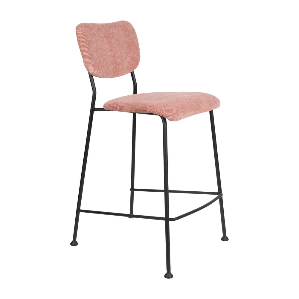 Világos rózsaszín bárszék szett 2 db-os 92 cm Benson – Zuiver