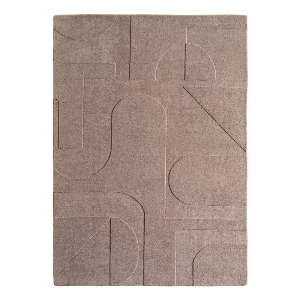 Világosbarna mosható szőnyeg 80x150 cm Pompei 1614 – Ayyildiz Carpets