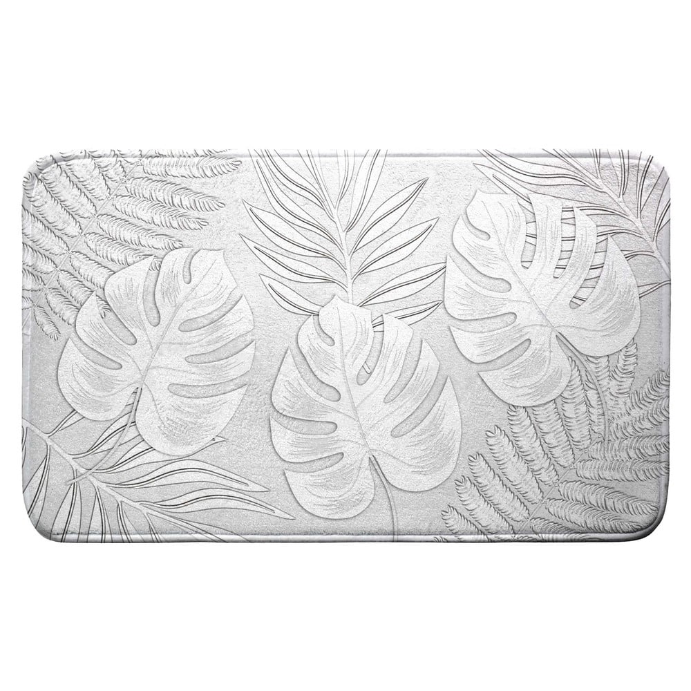 Világosszürke fürdőszobai kilépő 45x75 cm Amber – douceur d'intérieur