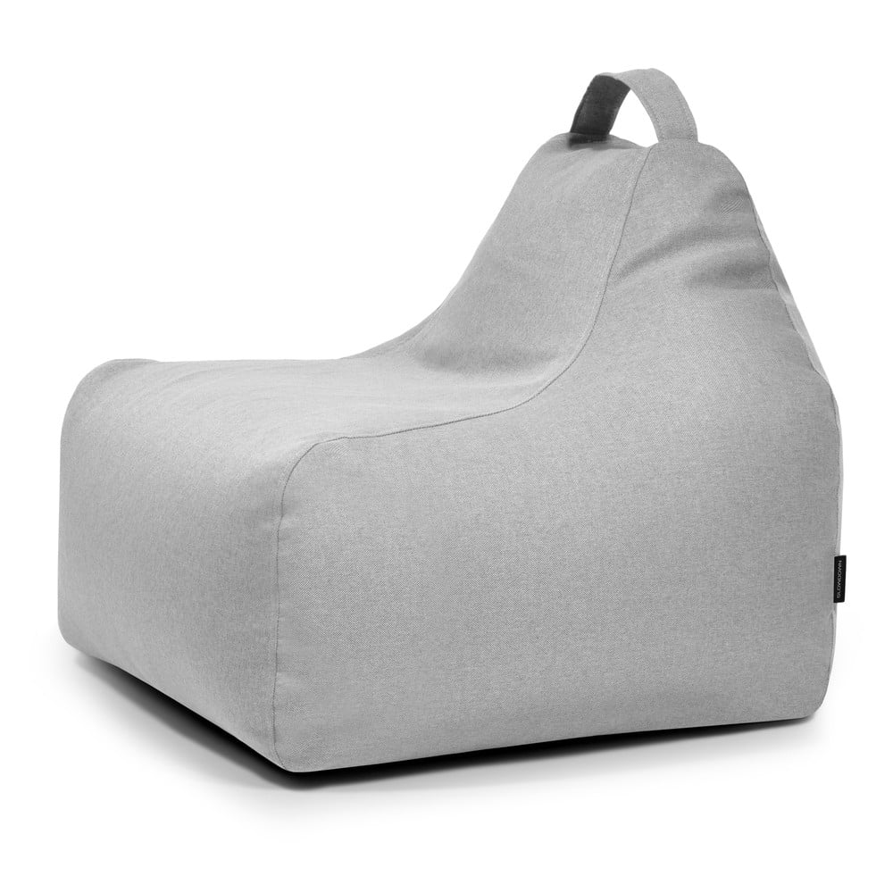 Világosszürke gyerek babzsákfotel Game Amuse – SLOWDOWN