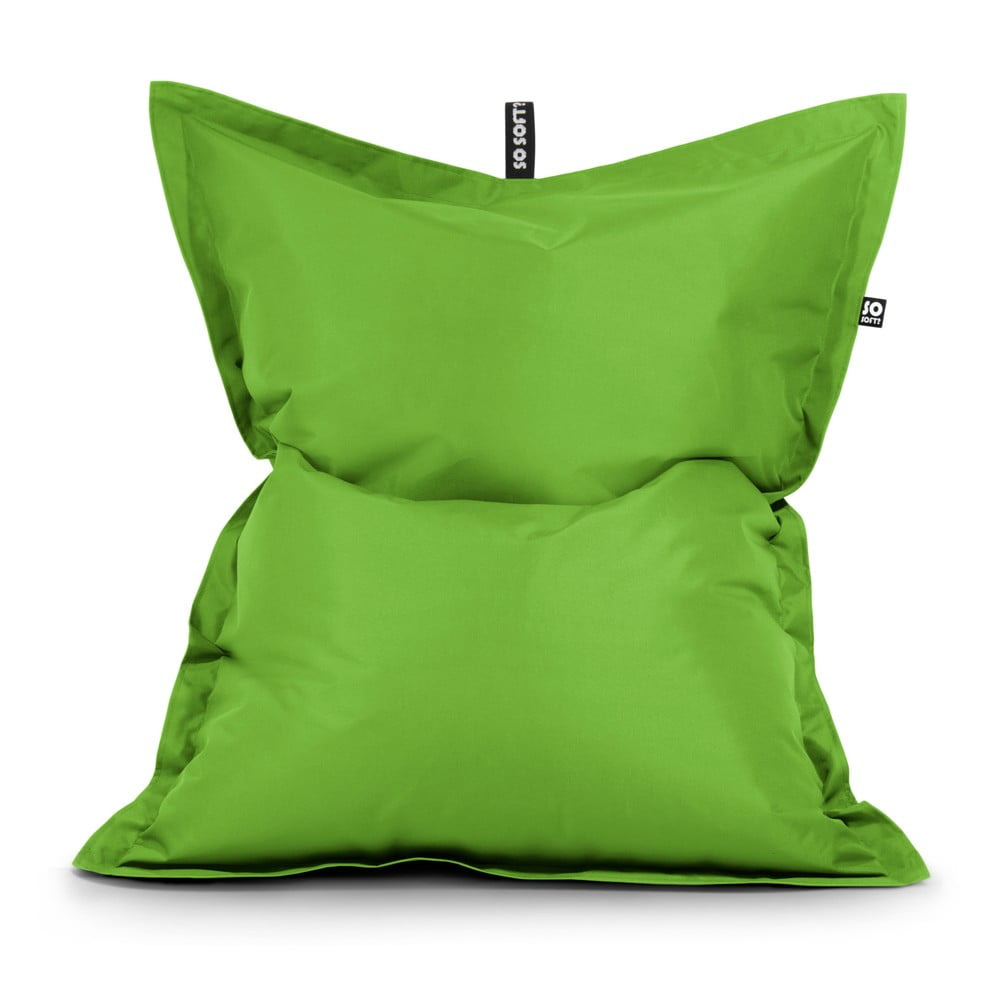 Zöld babzsákfotel Pad L – So Soft?