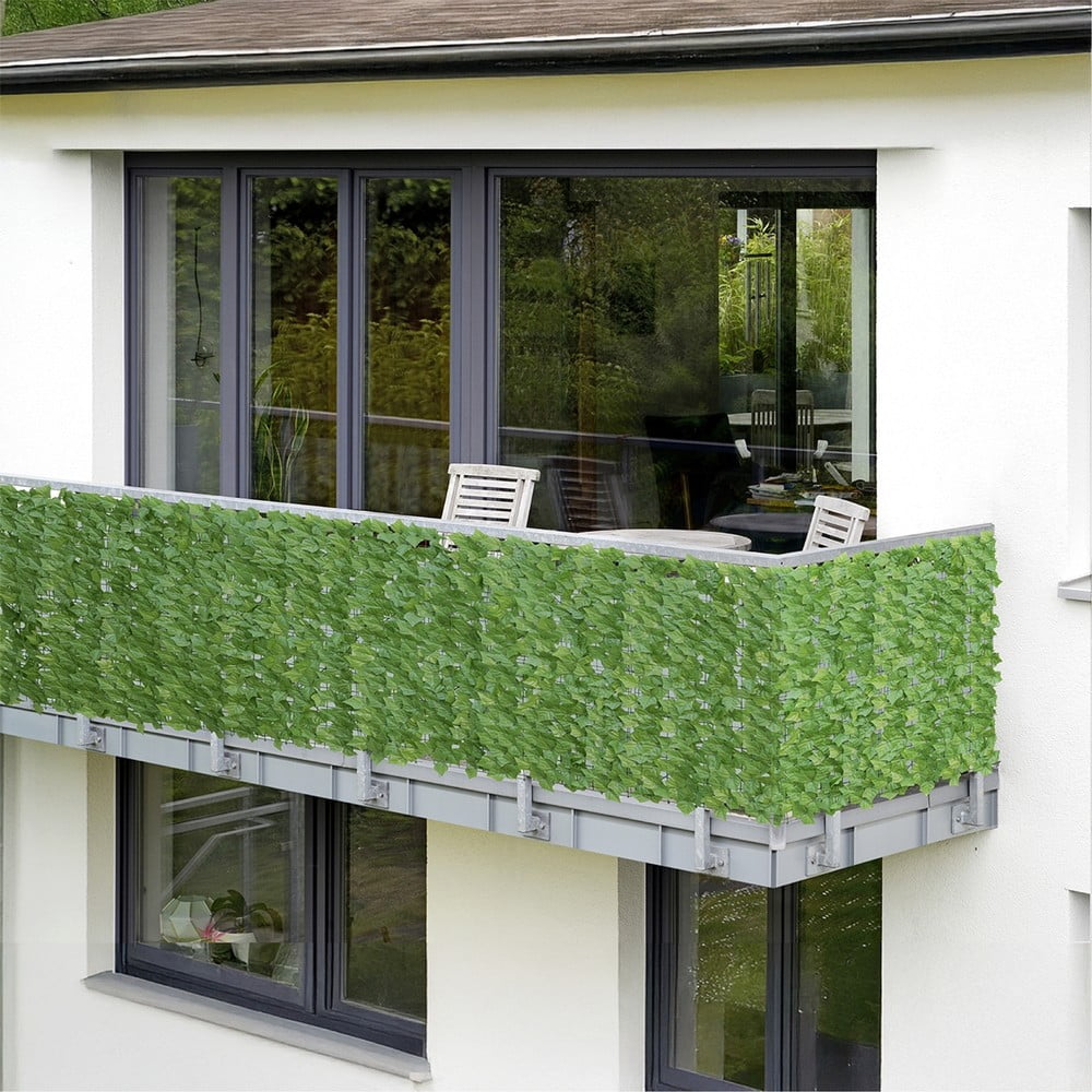 Zöld műanyag belátásgátló erkélyre 300x100 cm Ivy – Maximex