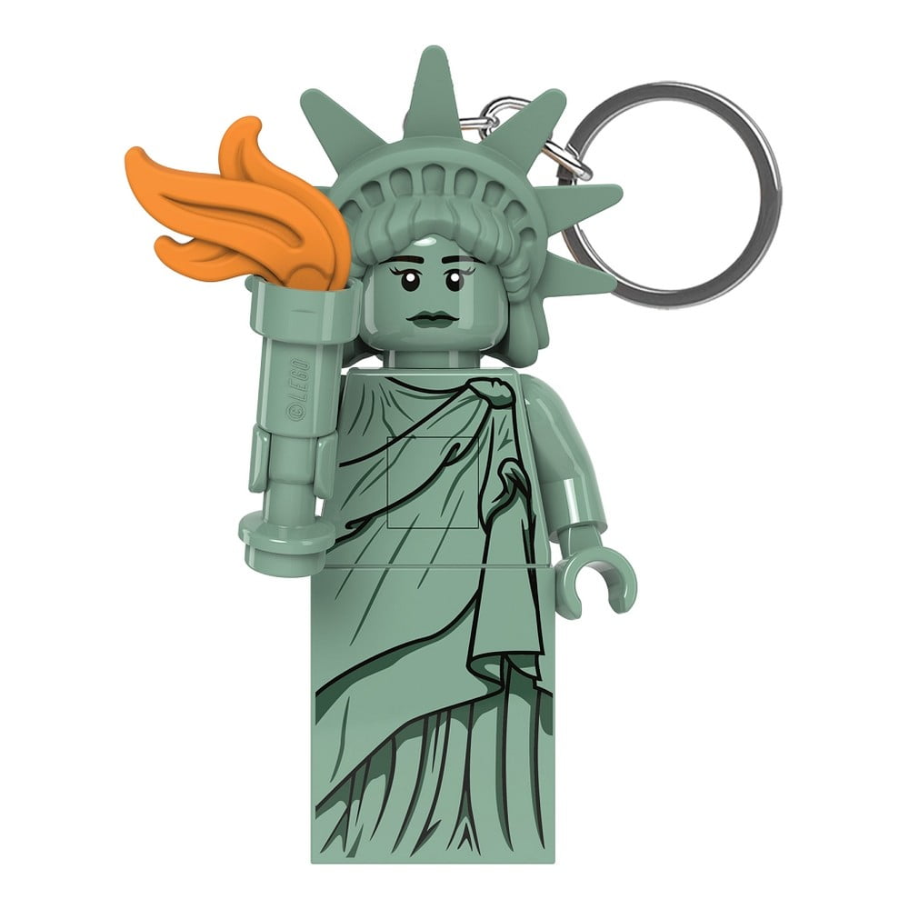 Zöld világító kulcstartó Statue of Liberty – LEGO®